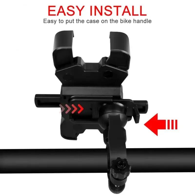 Bicycle Phone Holder Bike Mount Stand Motocycle Phone Holder GPS Clip Cycling Bracket Adjustable  For iPhone Huawei Xiaomi