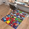 1pc Superhero Adventures Carpet for Playroom Bedroom Living Room Sofa Home Decor,kids Game Area Rug Non-slip Floor Mat Y826173