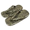 Edoten Geta Made In Premium Cowhide Leather Gold Snake Size L Sandals, Japan, Sole, Pattern,