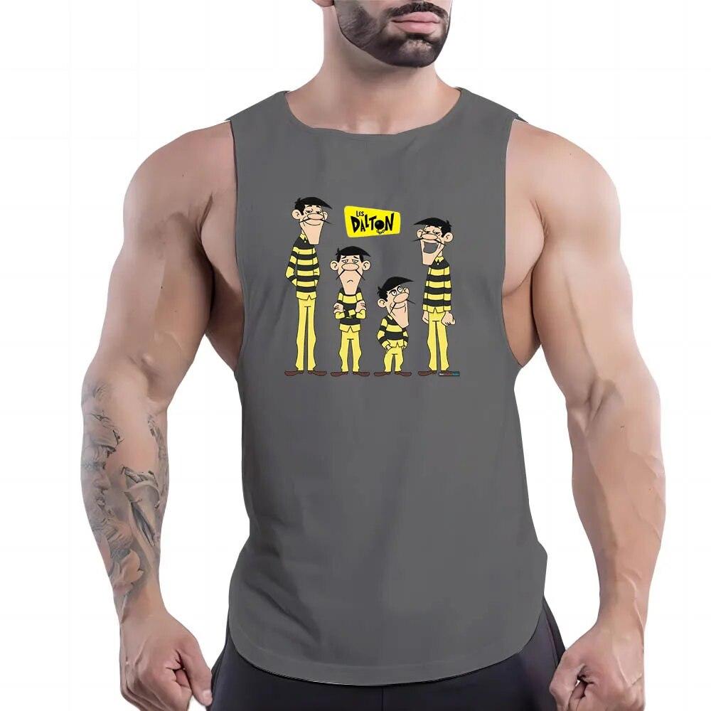 

Мужской жилет с круглым вырезом, трендовый баскетбольный беговой спортивный удобный повседневный свободный жилет на четыре сезона с модным принтом, разноцветный