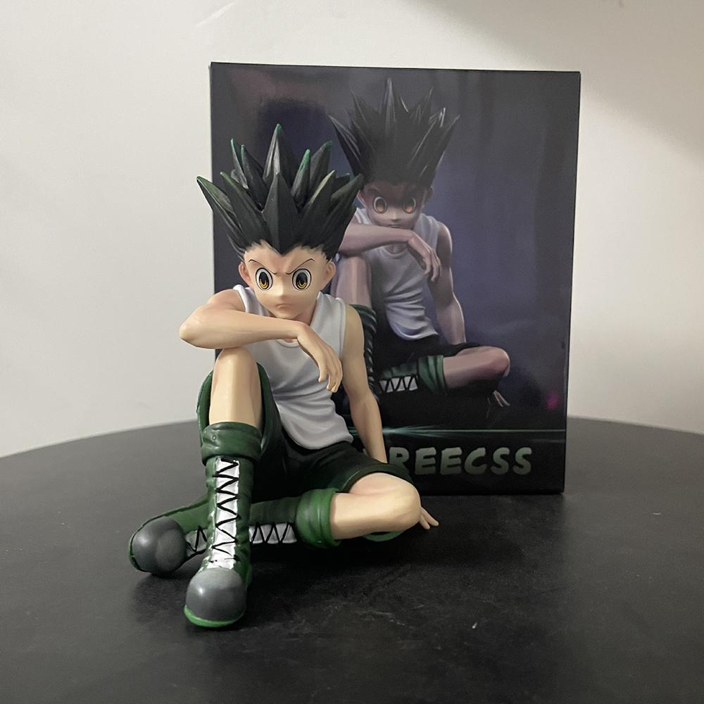 11cm HUNTER×HUNTER Killua Zoldyck GON FREECSS PVC Actionfigur Animefigur Modell Leker Samleobjekt Dukke Bursdagsgave