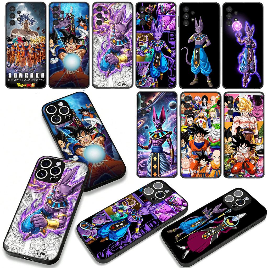 Whis Beerus Dragons Gokus Balls Phone Cover for Xiaomi Redmi Note 14 12 13 ProPlus A4 A3 Pro Plus 12C 13C 14C 5G Case