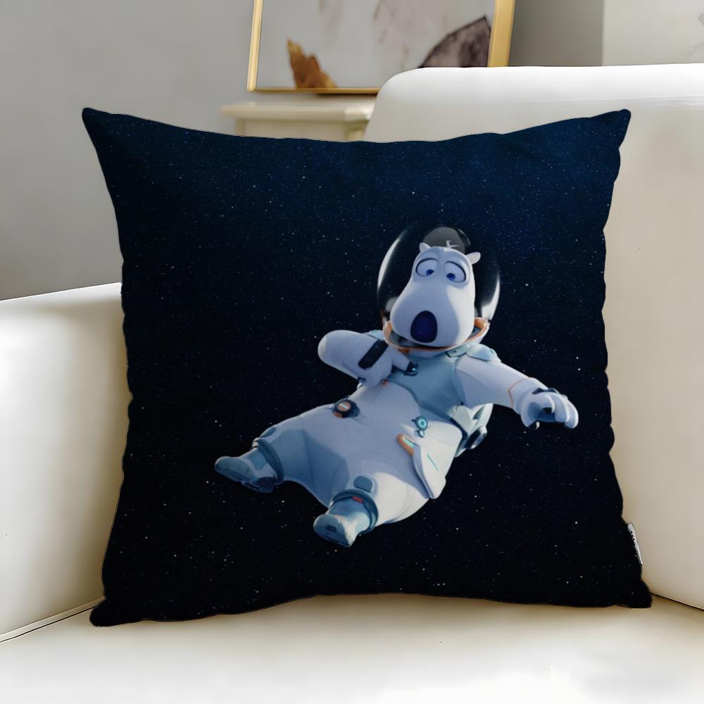 classic cartoon character Backkom Cushion Cover Soft & Easy-Wash Pillow Case – Versatile for Couch, Bed, Travel and Office