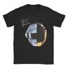 Daft Punk Elektronische Band Baumwoll T-Shirt Für Männer Strand Lustige T-Shirts Atmungsaktiv Beliebtes T-Shirt Große Größe Dropshipping Oberteile