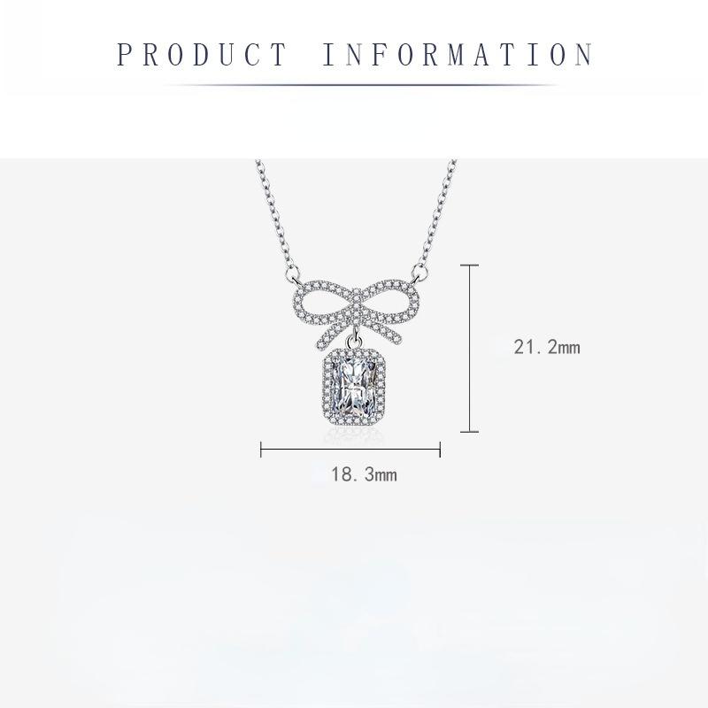 Sace Gems Dámský náhrdelník s přívěskem ze slitiny mědi a zirkonu módní dárek