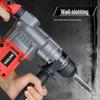 High-Power Brushless Electric Hammer: Wireless, Multi-Functional, Rechargeable Impact Drill for Concrete