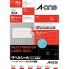A-One Label Sticker 12 Sides 22 Sheets 72312