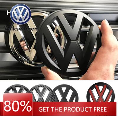 Voor VOLKSWAGEN VW 2 Stuks Auto Voorgrill/Achterembleem Afdekkappen Logo Sticker Voor Volkswagen VW GOLF 5 6 7 8 MK5 MK6 MK7 MK8 POLO S