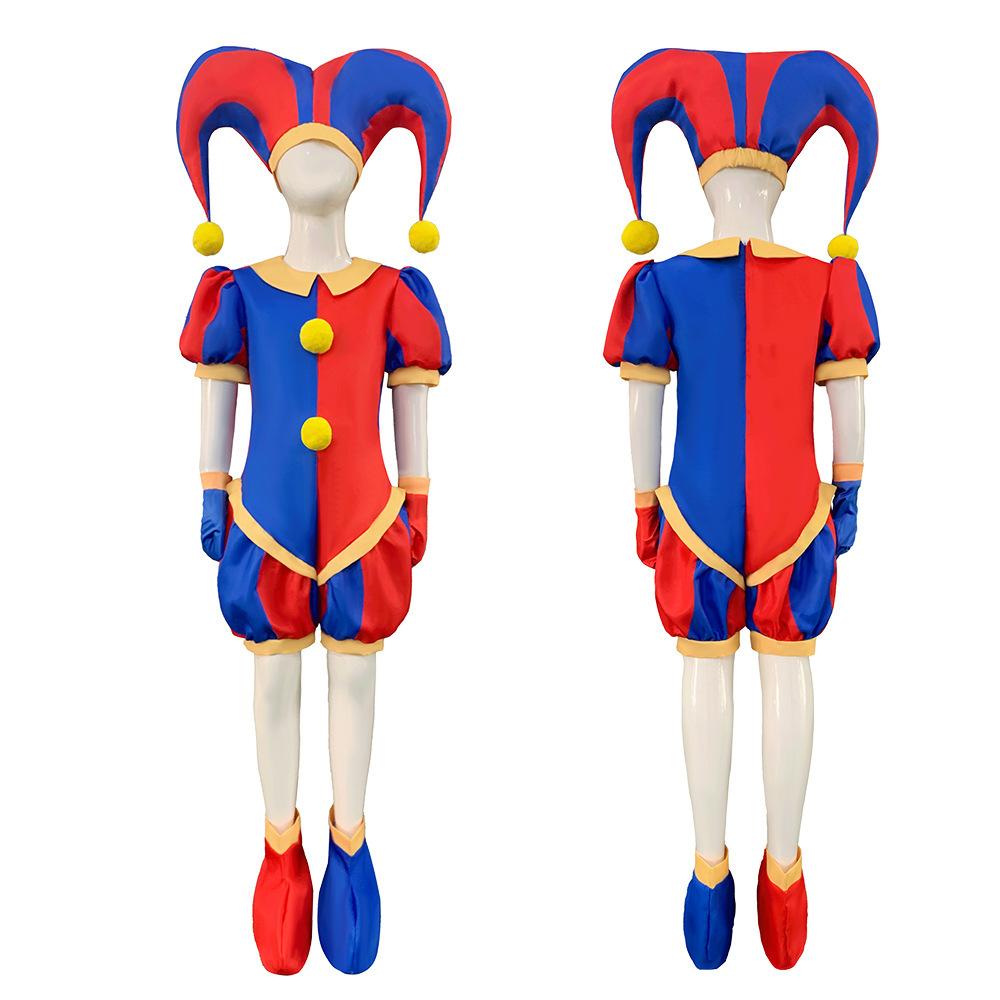 Amazing Pomni Ragatha Caine Zooble Gangle Kinger Jax Digital Circus Cosplay Costume For Women Girls Boys Halloween Party Outfits