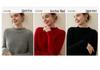 2025 Autumn/Winter Women's High Neck 100% Pure Cashmere Soft Knit Sweater - Thick, Skin-Friendly Inner Layer.