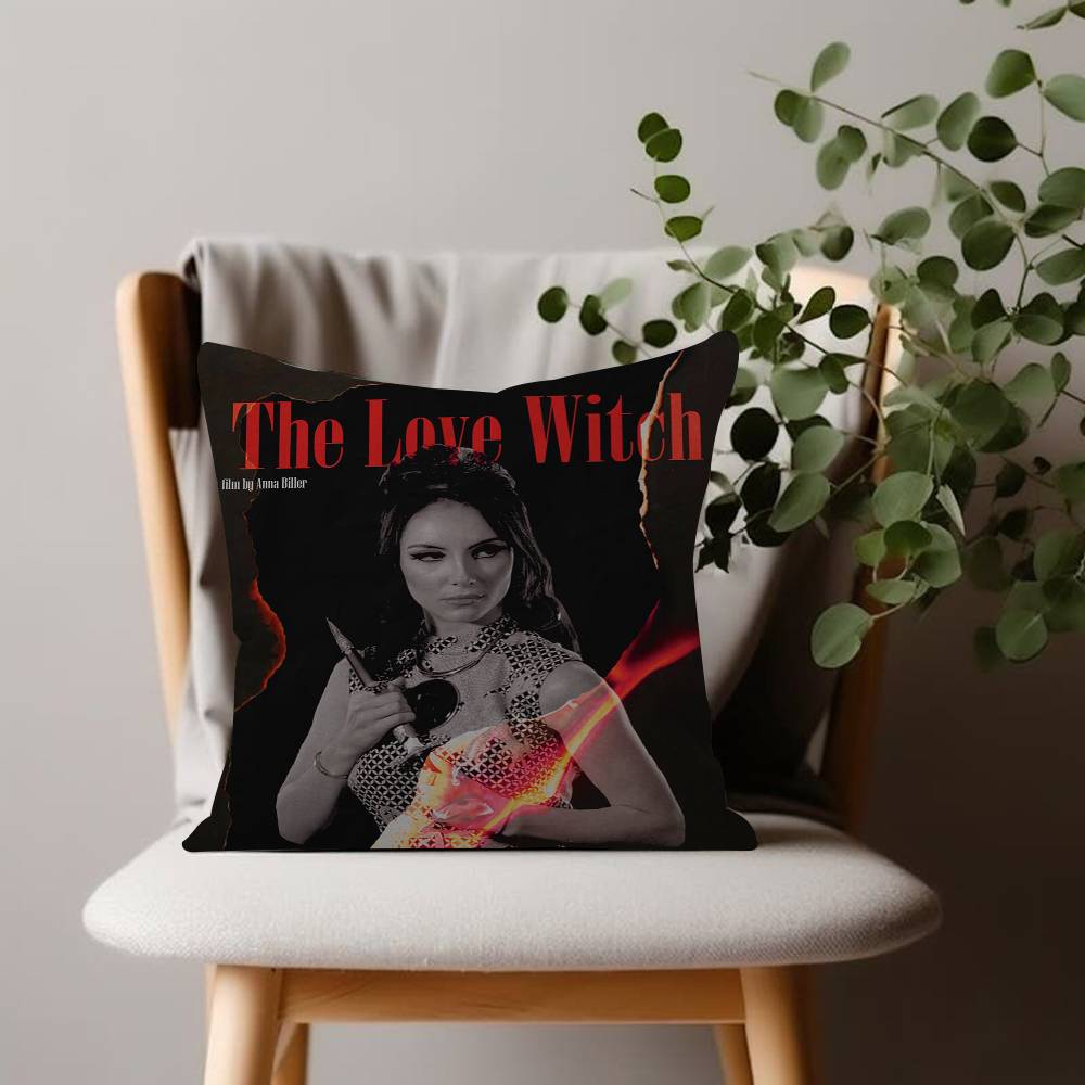 Classic Horror Romantic Movie The Love Witch Retro Anna Biller Cult Film Pillow Anime Pillow Sofa Bed Head Pillow Cushion Cover