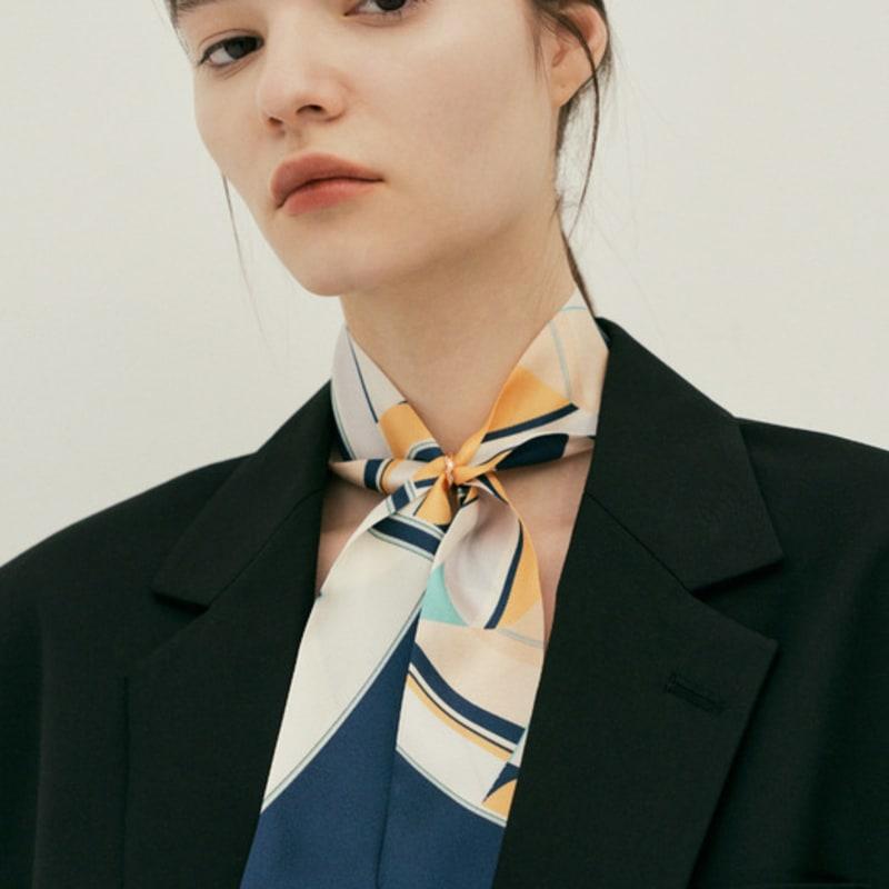 Saint Luxure Geometric Twilly Collar SL22SSTCL