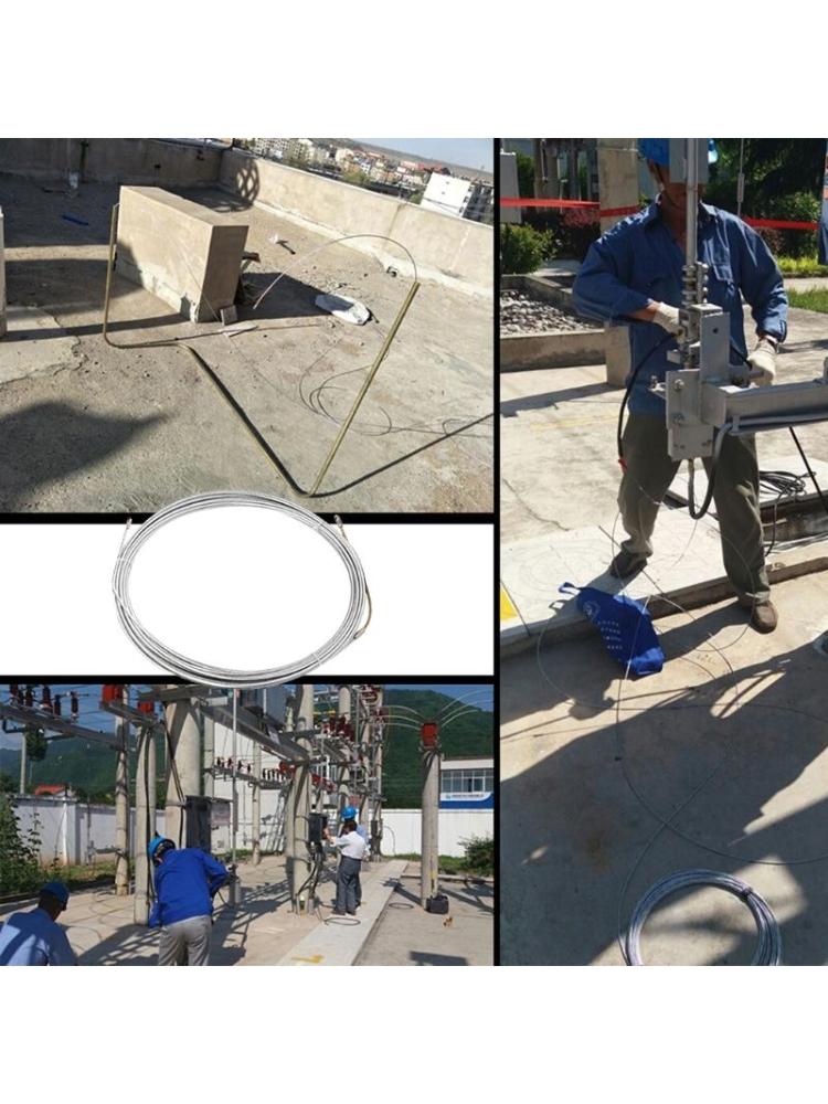 Fastener Tool & Puller Tool for Electrical Fish Tape, Portable Cable Puller Tool Fish Tape Fastener for Electrical Tape