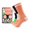 Pizza Box Novelty Cotton Socks – Unisex, Anti-Odor, Sweat-Absorbing, Breathable.