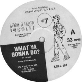 

12-дюймовая пластинка PAL JOEY - #7 LDLZ107 Loop D Loop 1993 США Танцевальная и Электронная Б/У