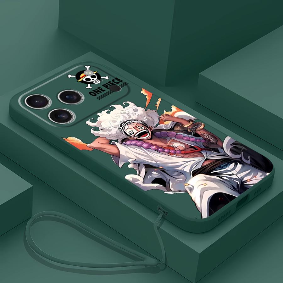 One Piece Cartoon Cute Phone Cover Case for Apple iPhone 17 Pro Max 11 7 8 XS XR 12 Plus 16 Air 15 13 Mini