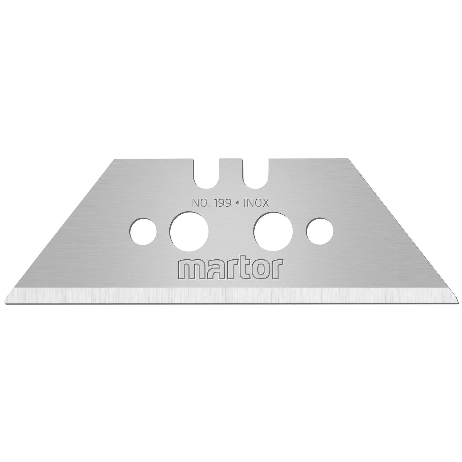 

martor Replacement Blades 10 Pieces TPAPEZOID BLADE Stainless Steel 199 199
