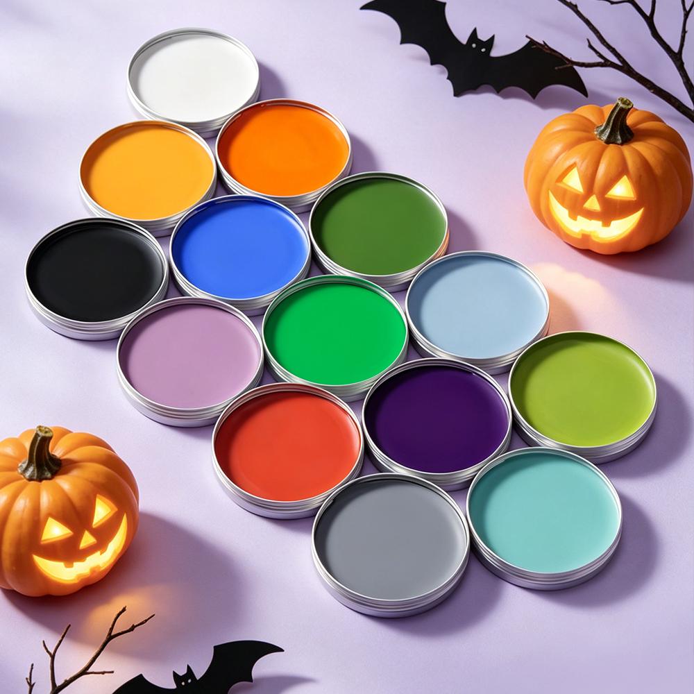 30g Water Soluble Face Body Paint Cream Highly Pigmented Halloween Cosplay Stage Makeup Safe Non Toxic Easy Clean Adults Kids