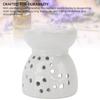 Ceramic Tea Light Candle Holder Incense Diffuser Tealight Candle Holder White Multifunctional Home Decor