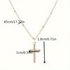 European and American Jewelry Cross Pendant Necklace Clavicle Chain Long Holy Mother