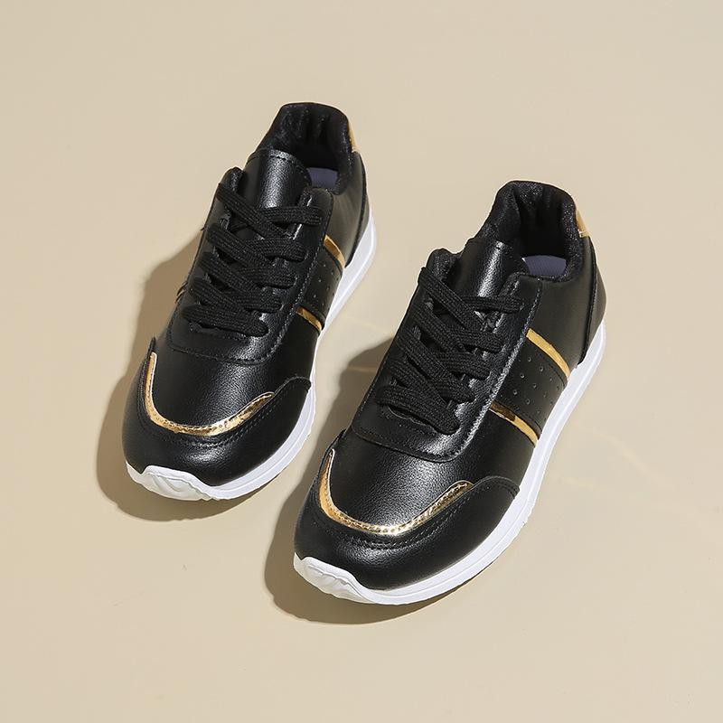 2025 Big Size Sports Casual Shoes Spring and Summer New Casual Shoes Strap Sports Women Small White Shoes Board Shoes