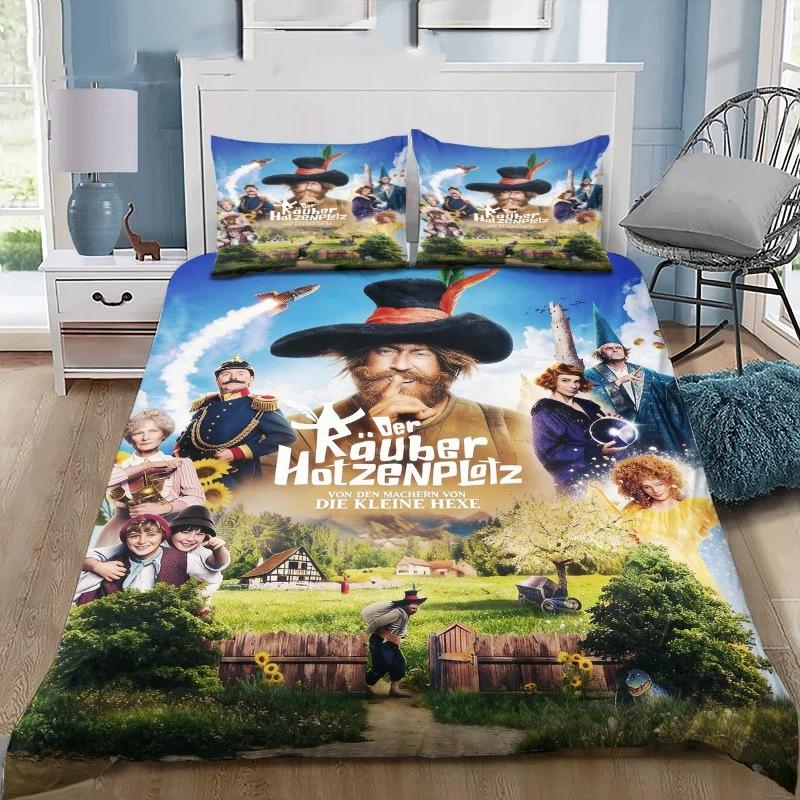 Der Rauber Hotzenplotz Bedding Set Kasperl Duvet Cover Set German Cartoon Kids Bedding With Pillowcases 50x75cm Customizable Siz