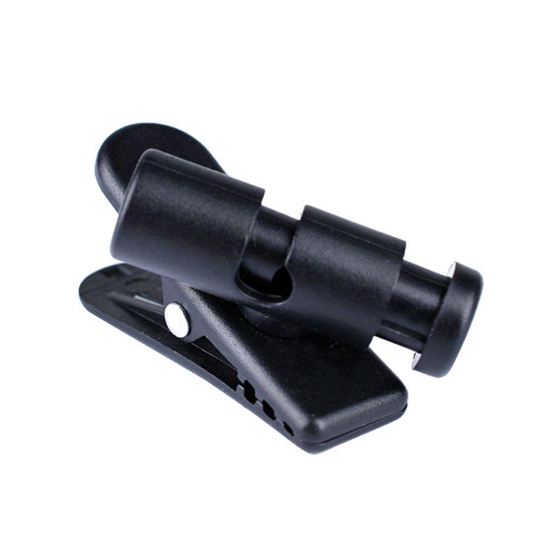 Headphone Nip Clamp Holder Mount Wire Lapel Clips Rotatable Headset Clip Mount Clips Small Clip Kits Accessories