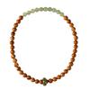 Elegant and Refined High-polish Kukhe Tianyu Jade Bracelet for Men and Women, Natural Color, Bodhi Hand-held Prayer Beads Bracelet