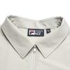FILA White Simple Fashion Versatile Short Sleeve Dress Women dresses Stone-Gray F11W633307FGY