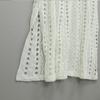 Summer Women's Knitted Beach Holiday Hollow Out Dresses Swimwear Seaside Cover Up Halter Dress
