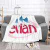 NEW Evian Blankets and Throws Super Soft Thermal Indoor Outdoor Blanket for Living Room Bedroom Travel