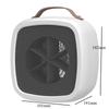 Xiaomi Tragbare Mini-Heizgeräte Haushalt Desktop Stumm Schnellheizend Wärmer Ventilator 500W PTC-Keramik Warmluftheizgeräte für Innen Büro Winter