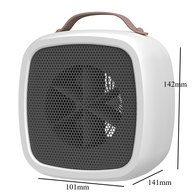 Xiaomi Tragbare Mini-Heizgeräte Haushalt Desktop Stumm Schnellheizend Wärmer Ventilator 500W PTC-Keramik Warmluftheizgeräte für Innen Büro Winter