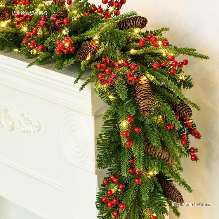 2.7m Christmas Garland for Decoration - Tree, Wreath, Wall, Door Hanging, Hotel, Shopping Mall Display