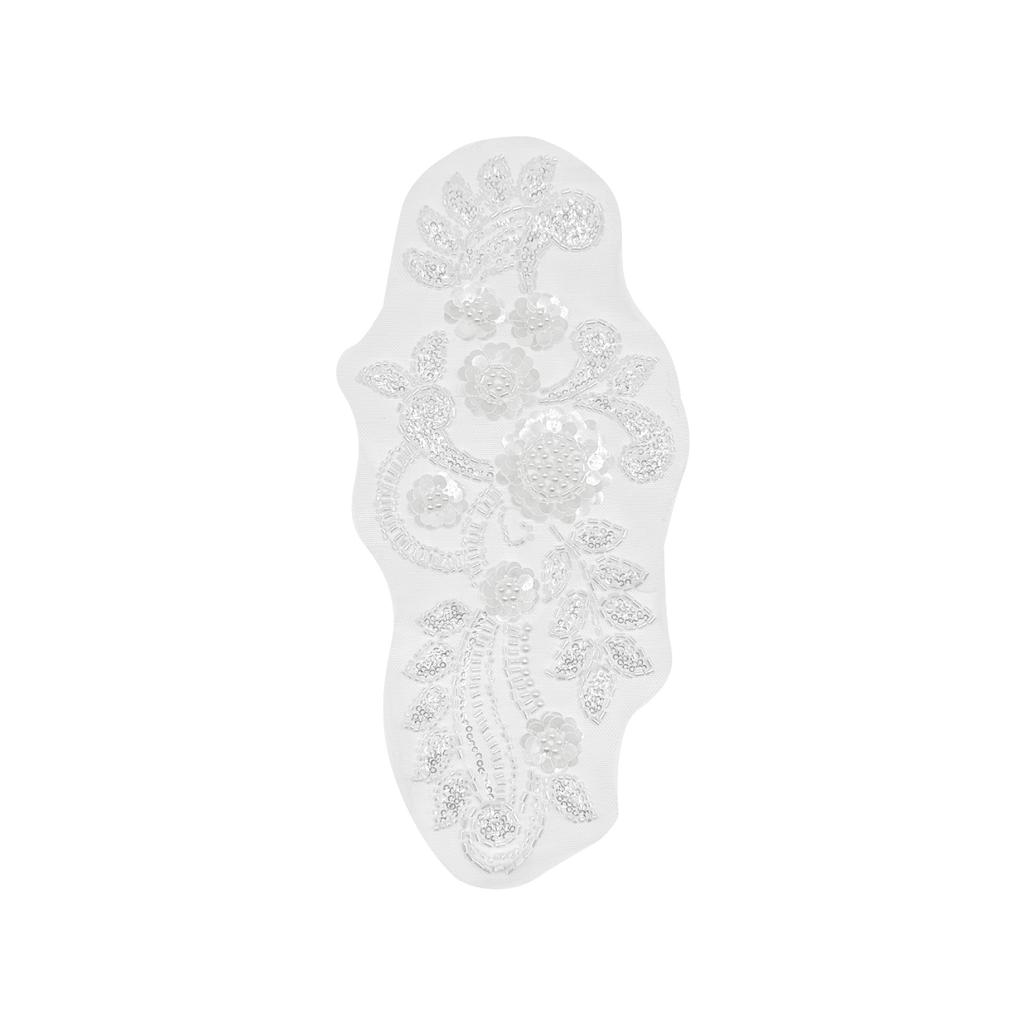 Multi-Color Mesh Beaded Sequins Flower Cloth Sticker Lace Lace Accessories Wedding Dress Handmade Diy Accessories Decoration