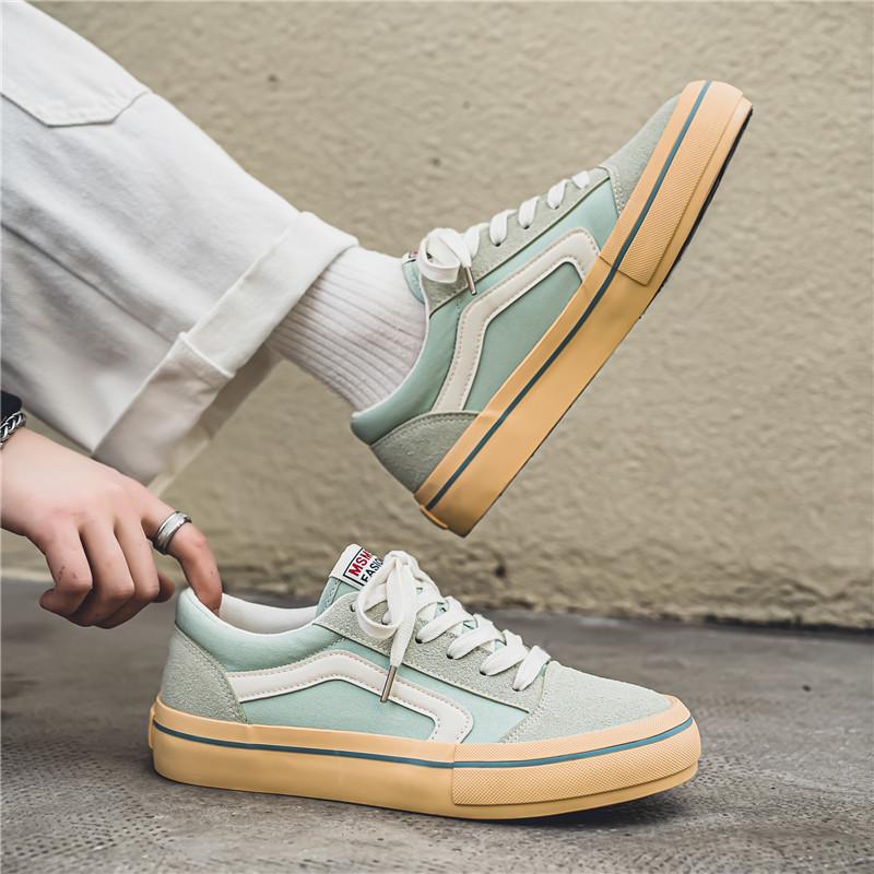 Board shoes, spring 2025 new men's shoes, niche design German training shoes, retro canvas shoes, running casual shoes