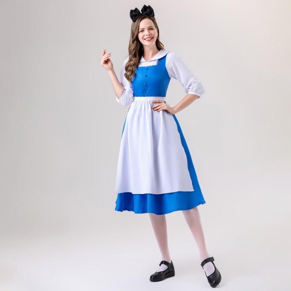 Alice In Wonderland Alice Cosplay Costume Women Cartoon Halloween Gifts Party
