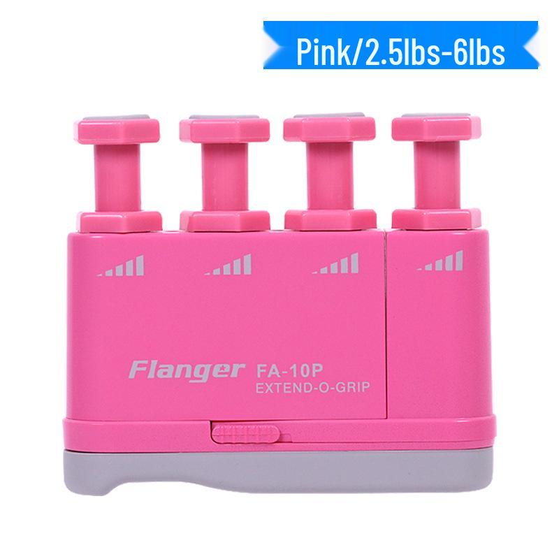 

Фленджер Тренажер для Силы Пальцев для Фортепиано и Гитары - Регулируемый и Растягивающийся Эспандер розовый