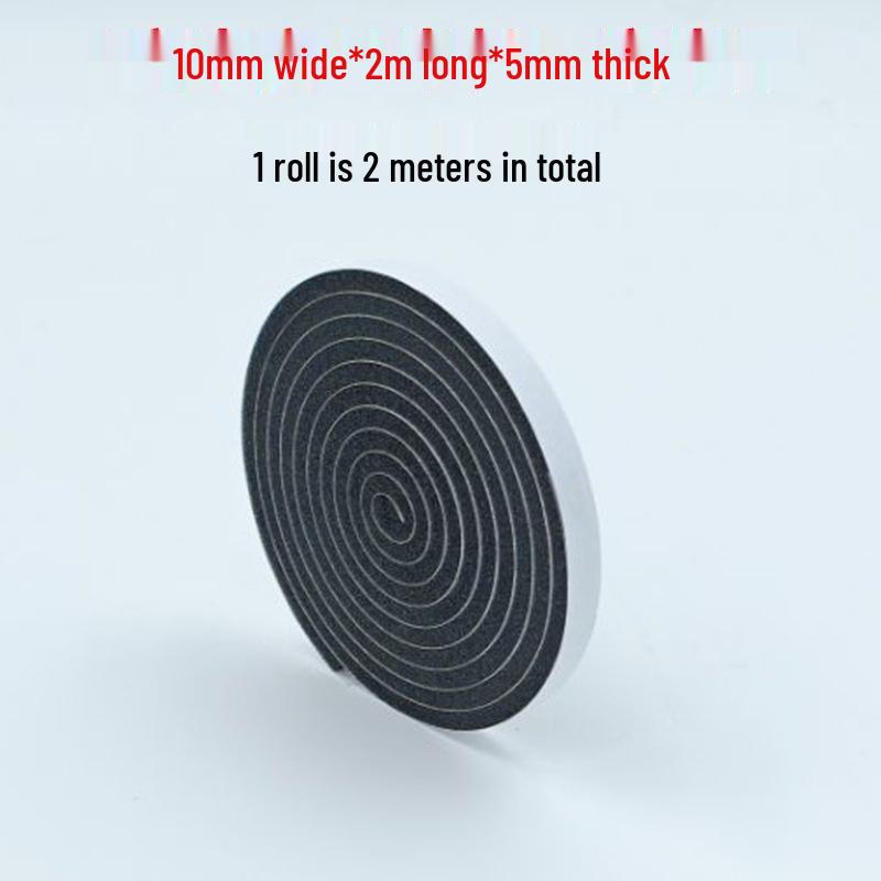 Black Self-Adhesive Fire Retardant Foam Tape