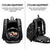 Likros Motorcycle Backpack Waterproof Foldable Helmet Backpack Men Travel Backpack Cycling Storage Bags Motorcycle Helmet Bag