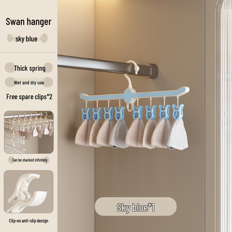 Swan Multi-Clip Windproof Clothes Drying Rack