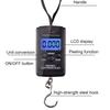 40Kg Multifunctional Mini Electronic Digital Portable Hanging Scale Weighs Tool For Fishing Luggage Suitcase Travel Hook Scales