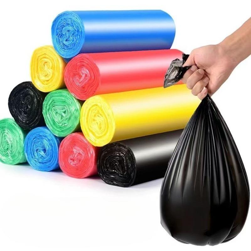 Garbage Bag - Household Flat-mouthed Thickened Large-sized Kitchen Bucket with Detachable Handle - Office Plastic Bag
