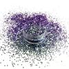 Colorful Non-toxic PET Holographic Glitter Powder Star Shape Bulk for Christmas Craft Creativity