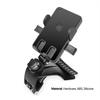 Car Phone Holder Multi-function Multi-angle Adjustment Car Dashboard Smartphone Clip Mount Stand