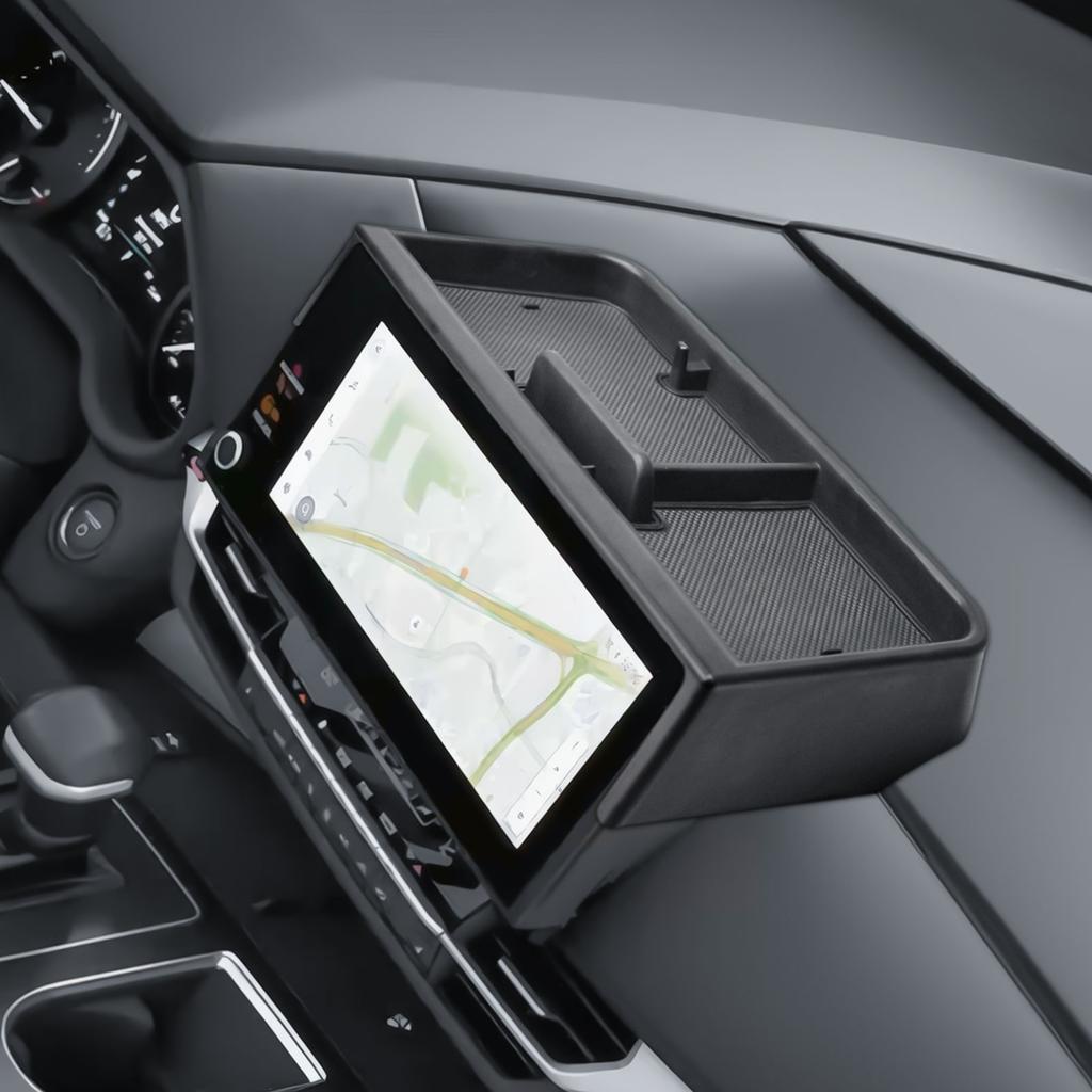 Center Console Dashboard Storage Box Behind Screen for Toyota Sienna 2025 XLE/XSE/Limited/Platinum Dash Board Organizer 12.3Inch