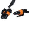 Black ABS Fog Light Wiring Harness for 2013-2020 Dodge Ram 15