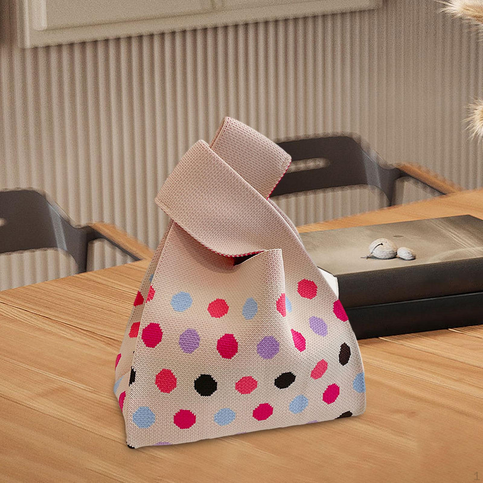 Вязаная сумка через плечо на запястье подмышечная вязаная сумка-тоут элегантная вместительная универсальная