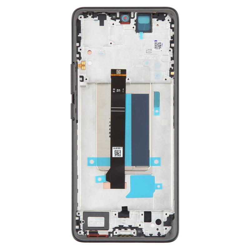 Pentru Xiaomi Redmi Note 13 Pro+ 5G Ecran AMOLED Grad OEM S și Ansamblu Digitizor+Cadru (Fără Logo)