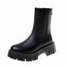 Fashion Boots Women's Ankle Round Toe New Luxury Style Platfrom Chelsea Boots Snow Warm Goth Shoes Slip-on